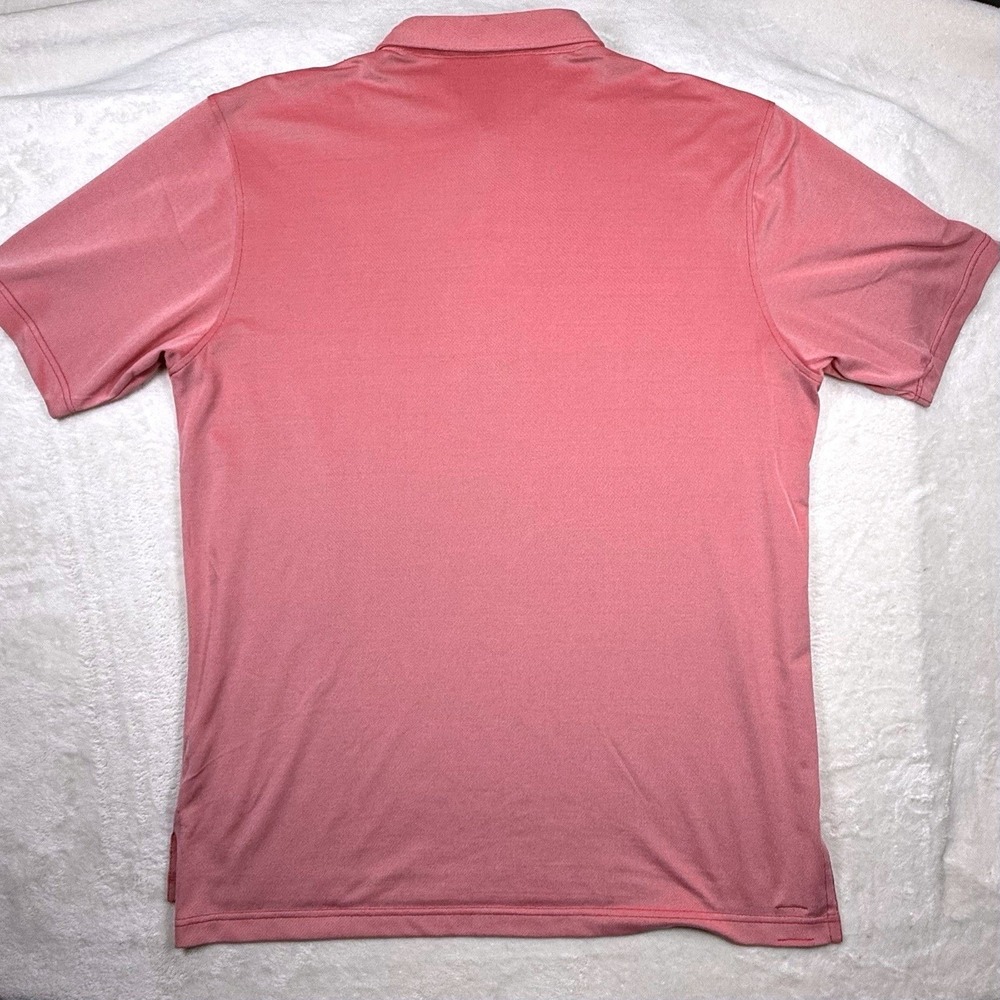 Turtleson Polo Shirt Mens XL Pink Short Sleeve Stretch Performance Golf - Picture 2 of 8
